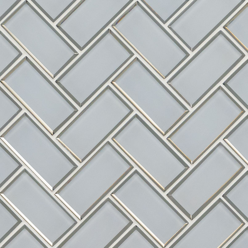 Ice Beveled Herringbone 8mm