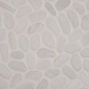 White Marble Pebbles Tumbled