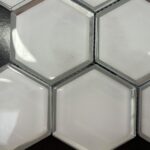 Ice Beveled 3" Hexagon