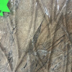 Serenite Leaves Brown 12x35 Polished