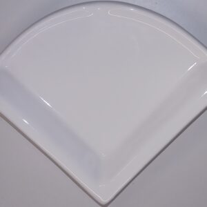 Jumbo Corner Shelf White