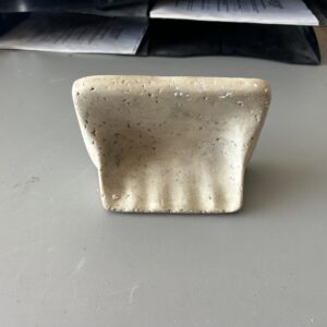 Soap Dish Travertine Look