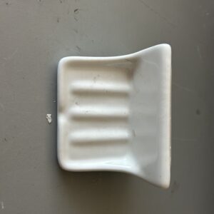Vanity Soap Dish White