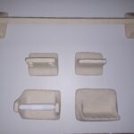 5 Pc Set Travertine Look