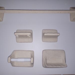 5 Pc Set Travertine Look